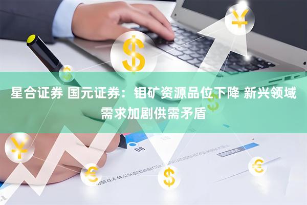 星合证券 国元证券：钼矿资源品位下降 新兴领域需求加剧供需矛盾